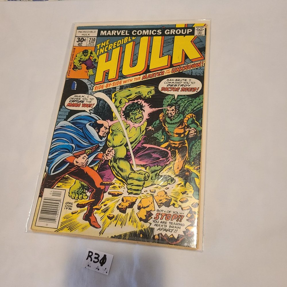 The Incredible Hulk #210 1977